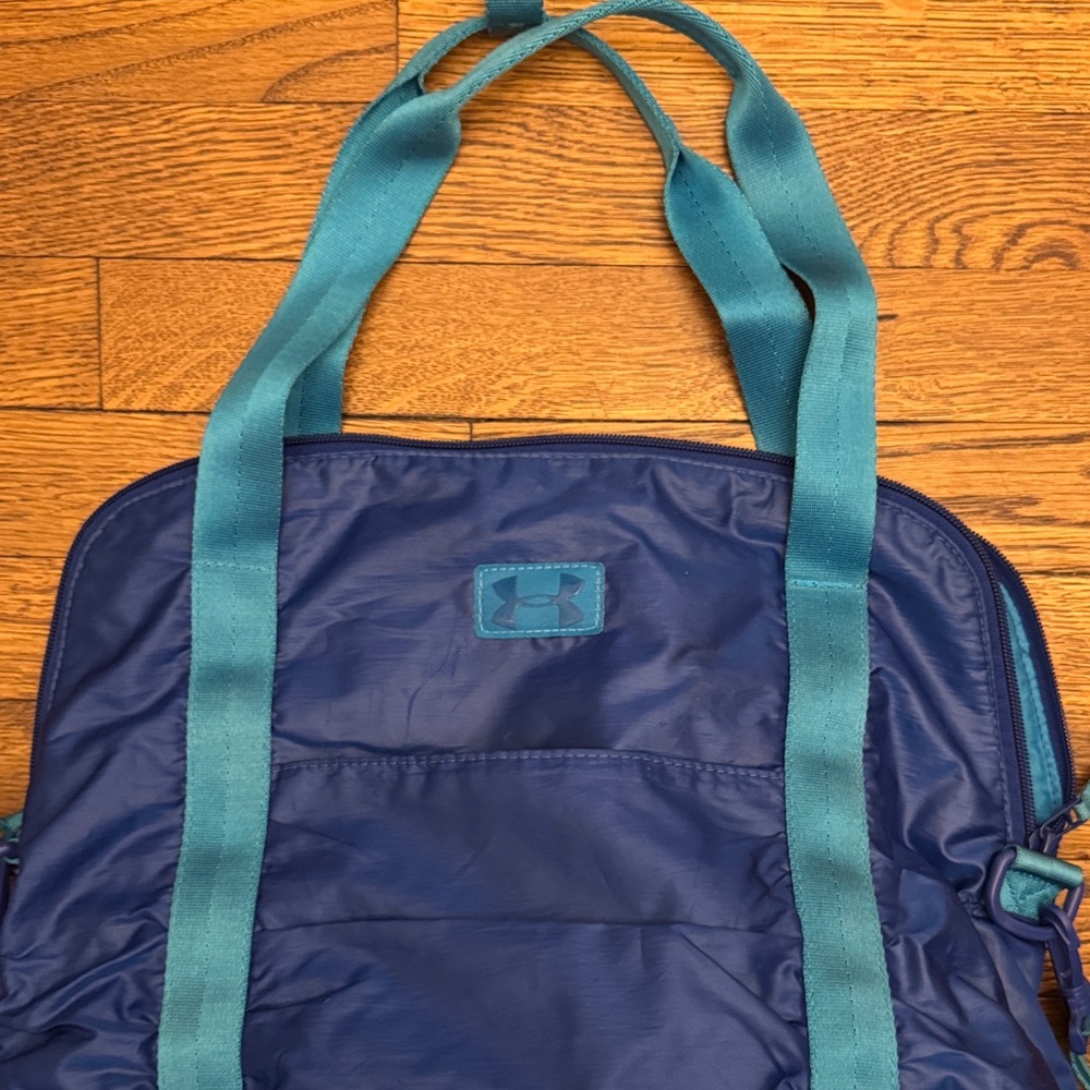 Under Armour Royal Blue and Teal Gym Bag - Picture 6 of 9